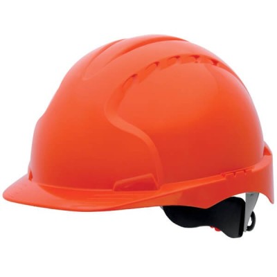 Helmet EVO3 orange not ventilated wheel ratchet